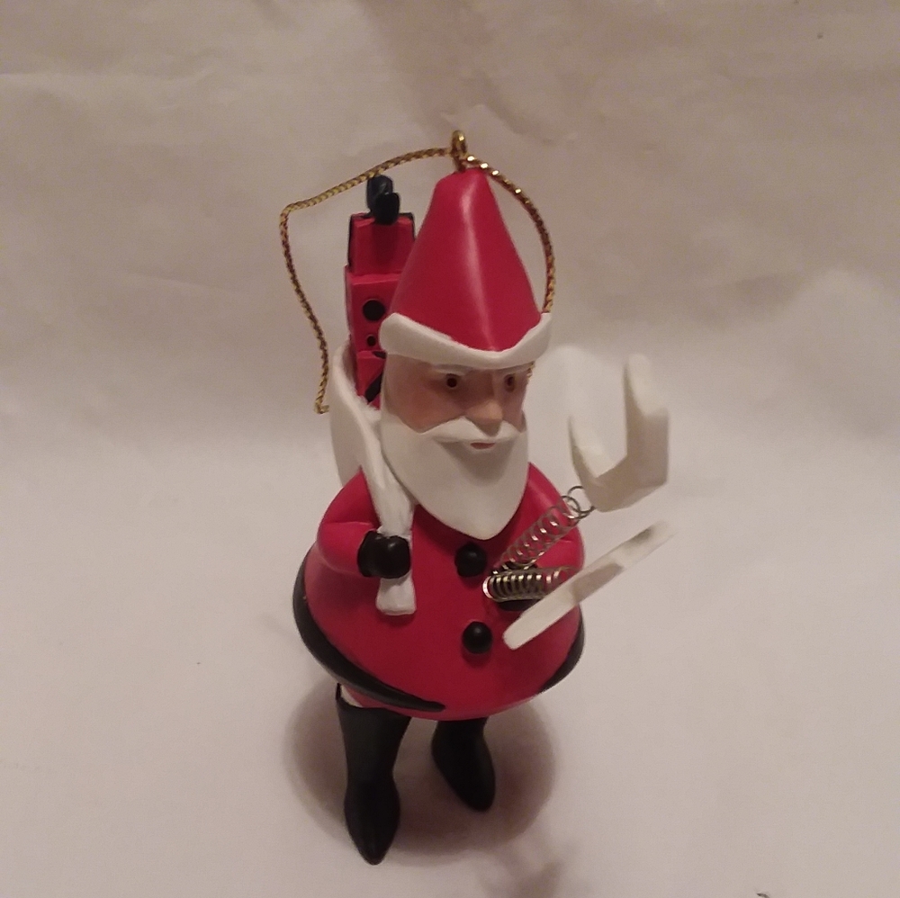 Santa Ornaments Set of 5 NIB